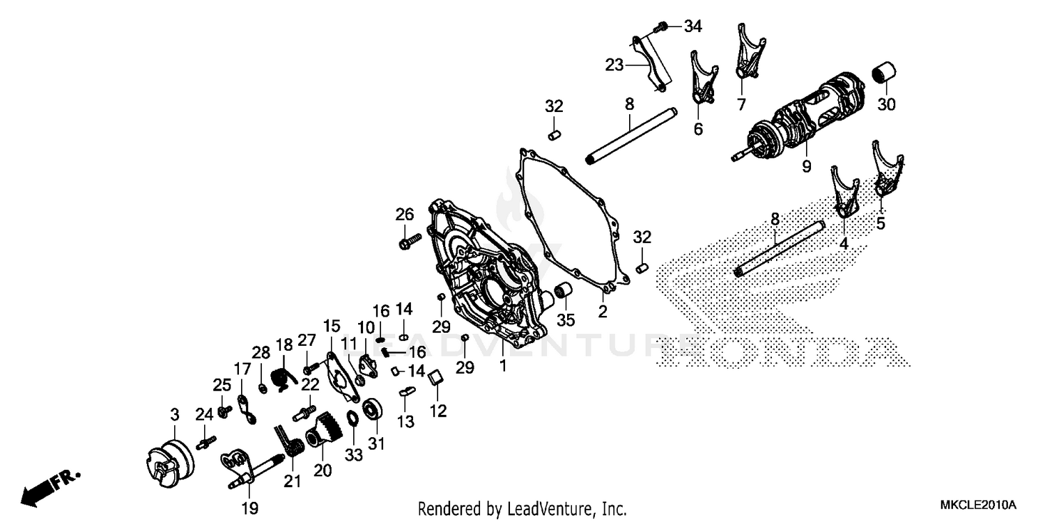 SHIFT DRUM@SHIFT FORK    (DCT)