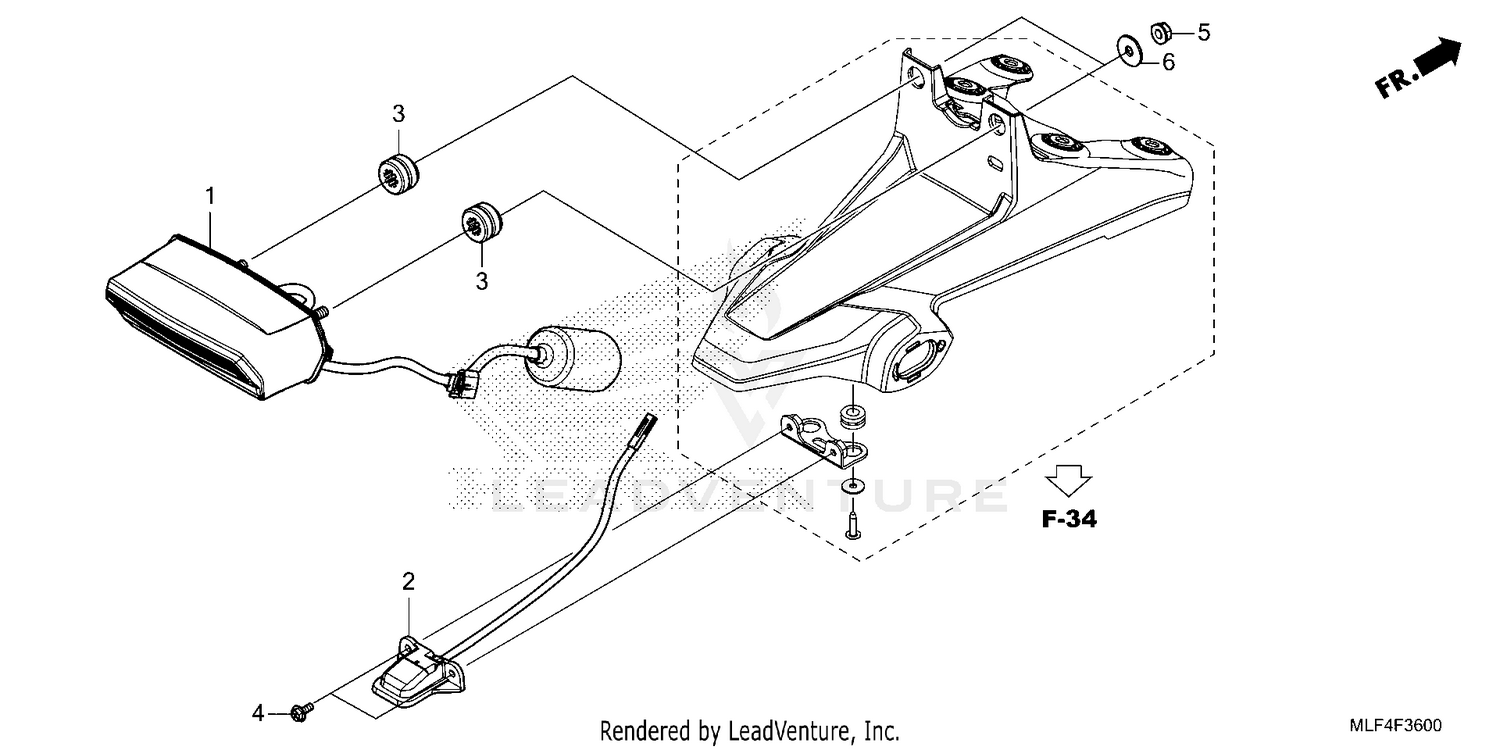 TAILLIGHT@LICENSE LIGHT