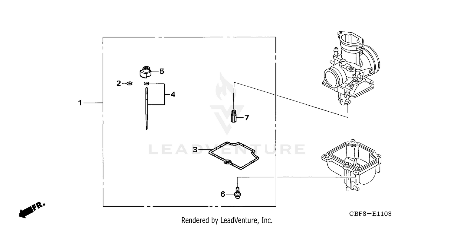 CARBURETOR OPTIONAL KIT ('05-'06)