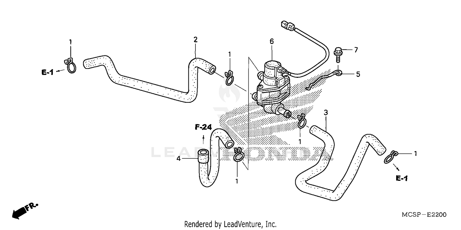 AIR INJECTION CONTROL    VALVE