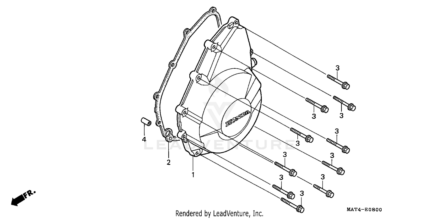 LEFT CRANKCASE COVER