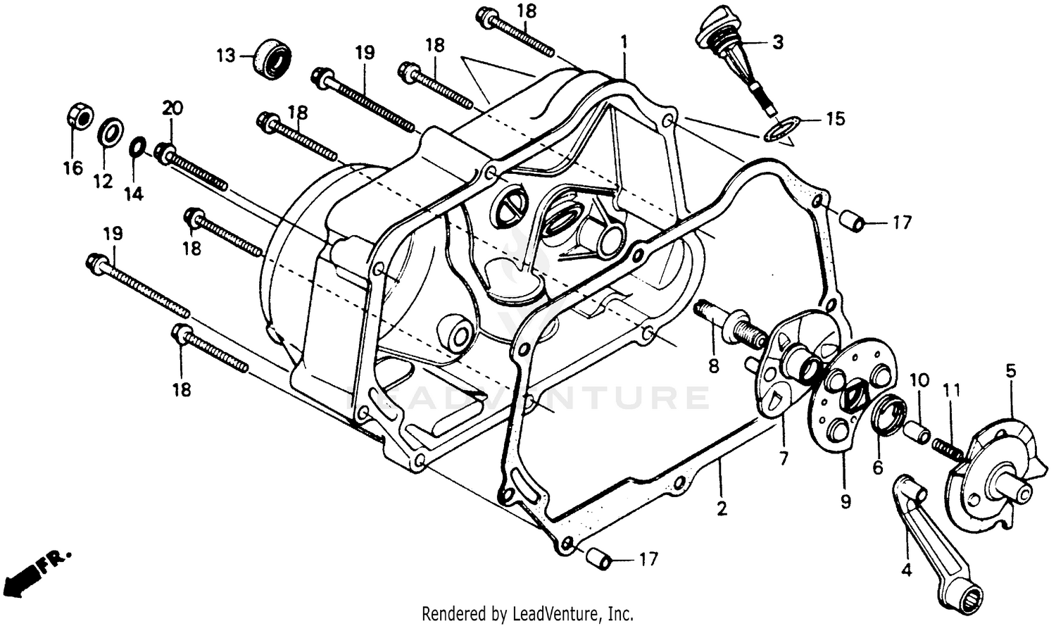 RIGHT CRANKCASE COVER