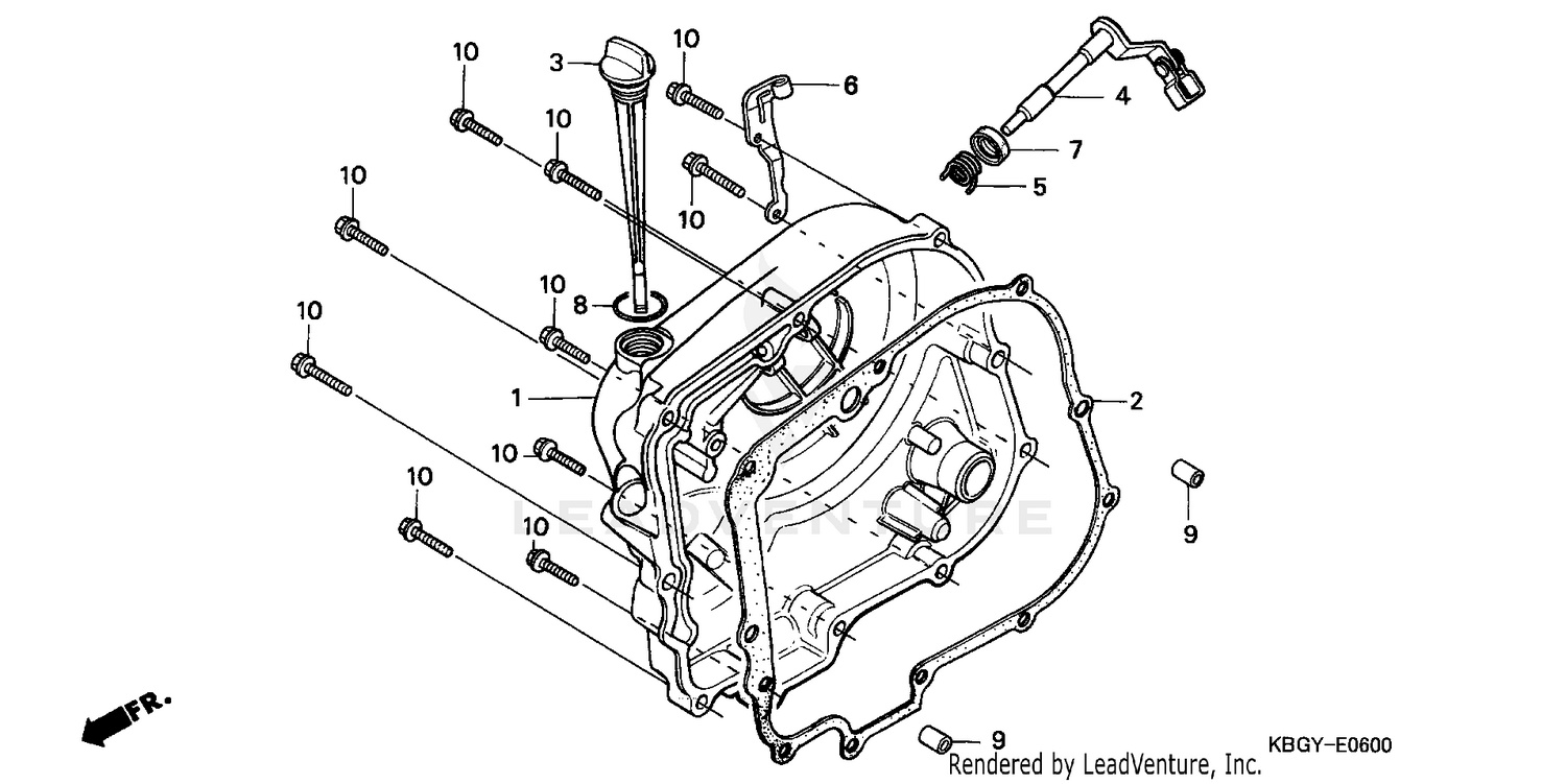 RIGHT CRANKCASE COVER