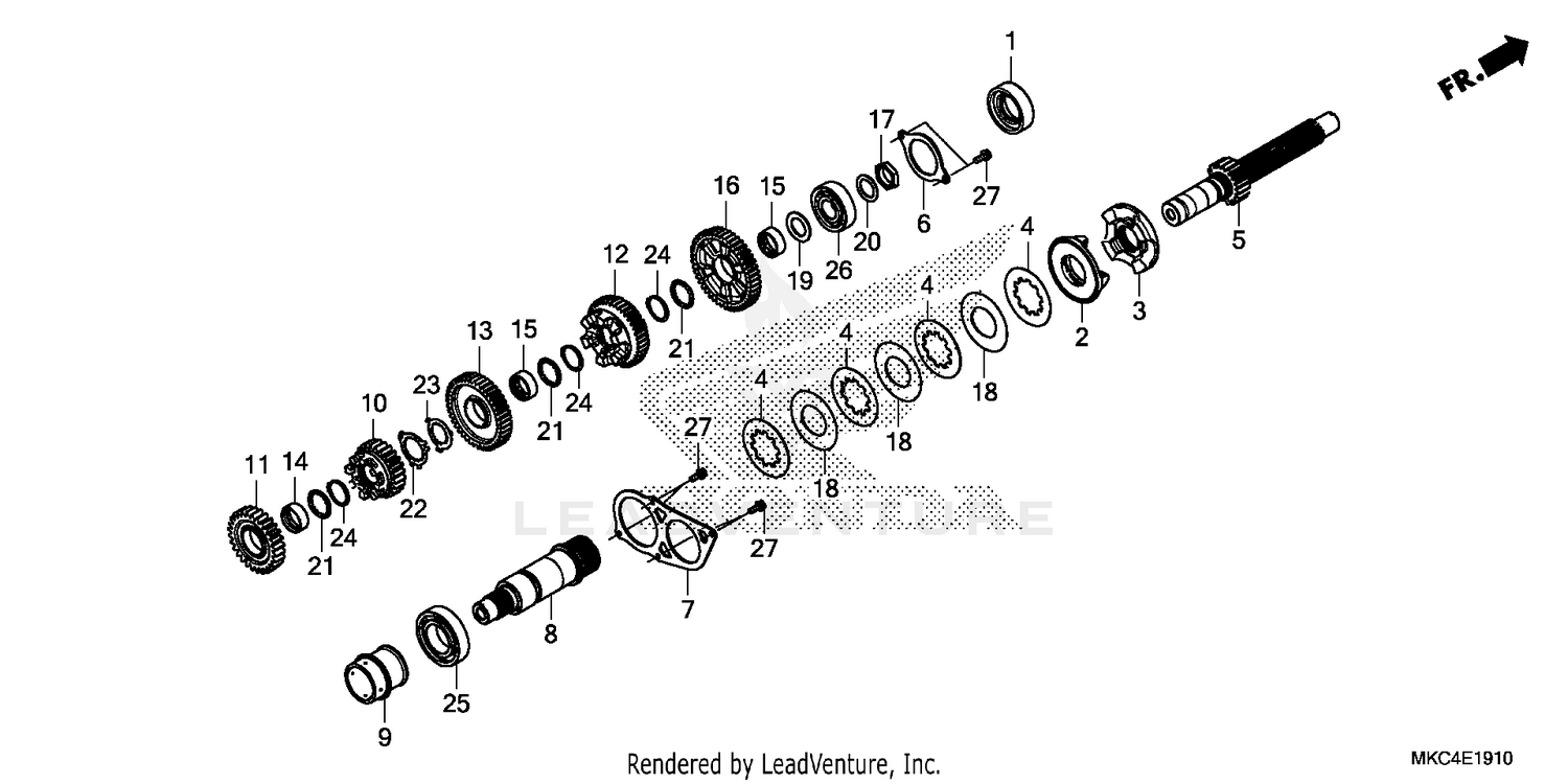 TRANSMISSION (MAINSHAFT)