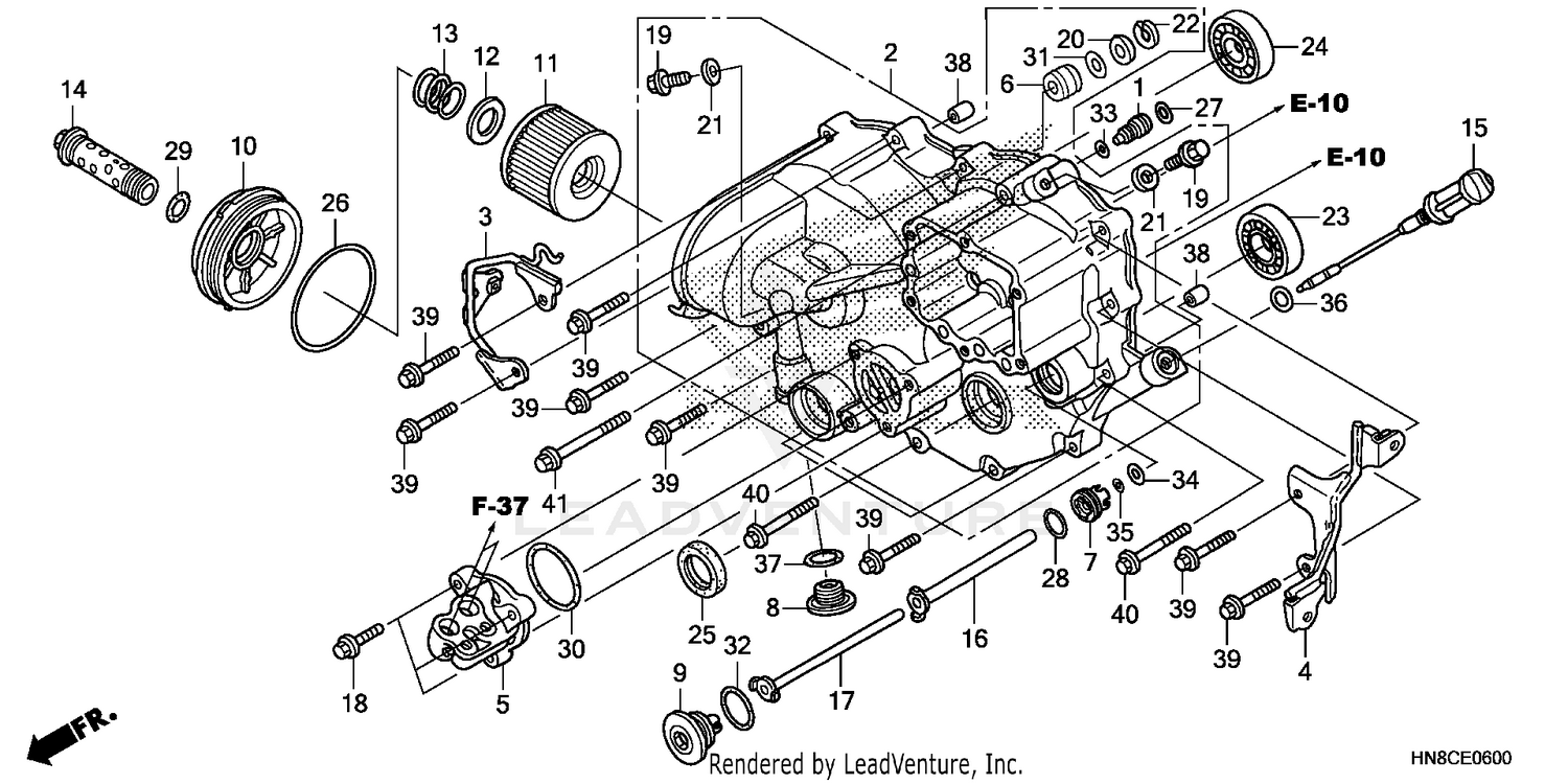 FRONT CRANKCASE COVER