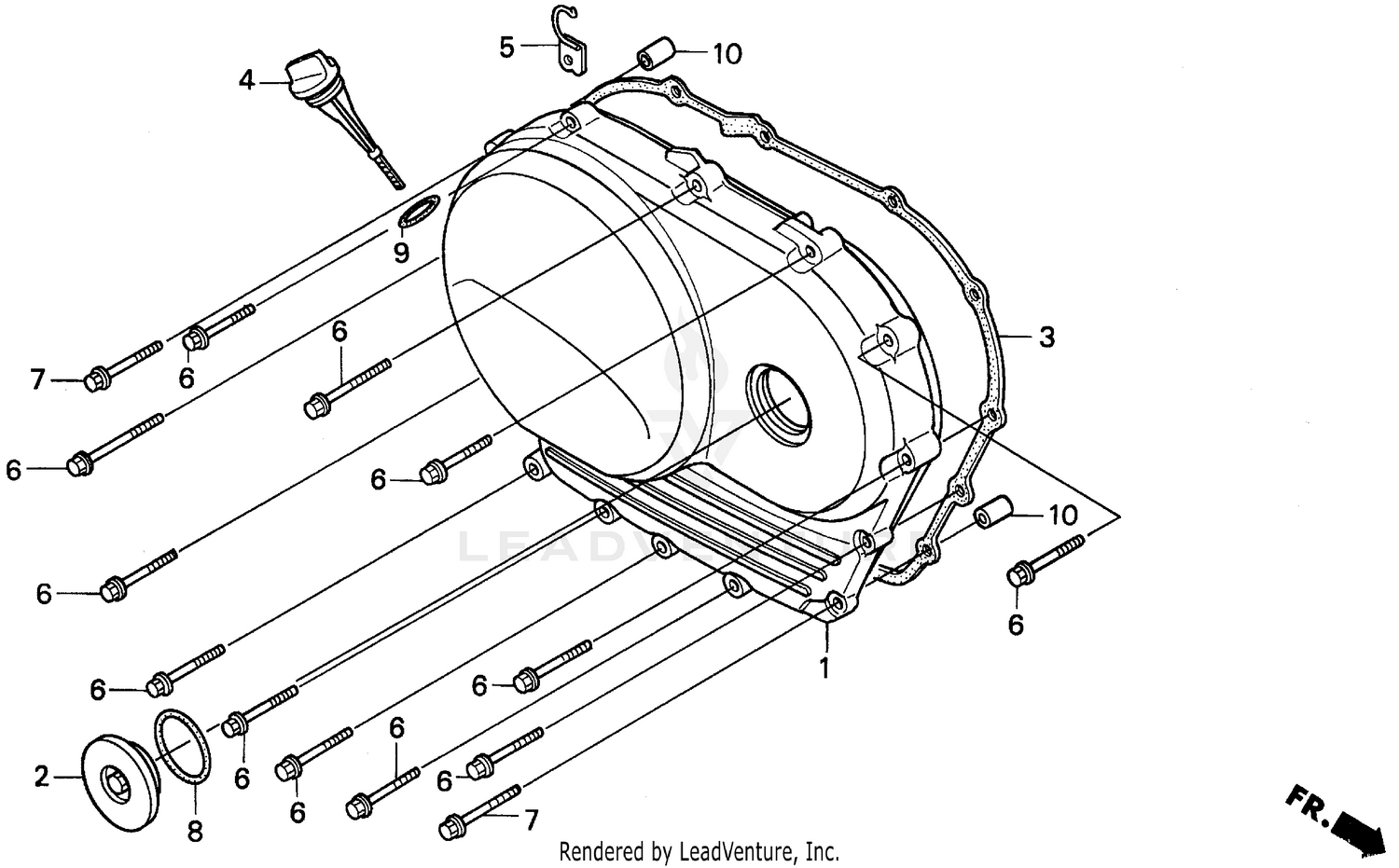 RIGHT CRANKCASE COVER
