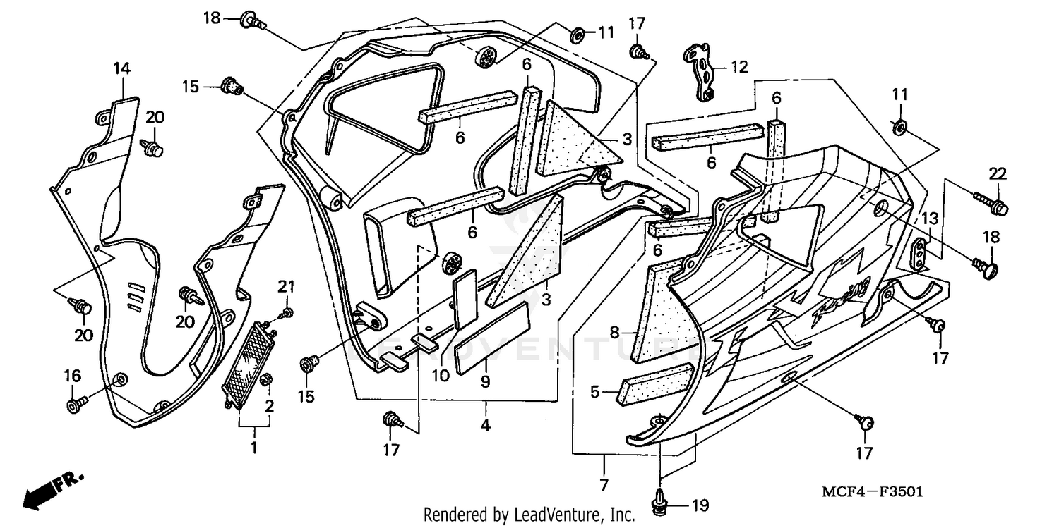 LOWER COWL ('02-'05)