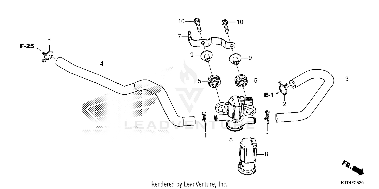 AIR INJECTION SOLENOID   VALVE