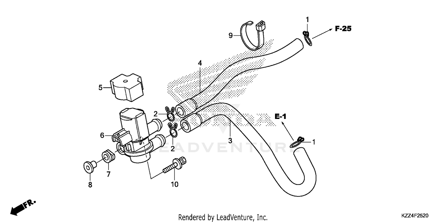 AIR INJECTION SOLENOID   VALVE