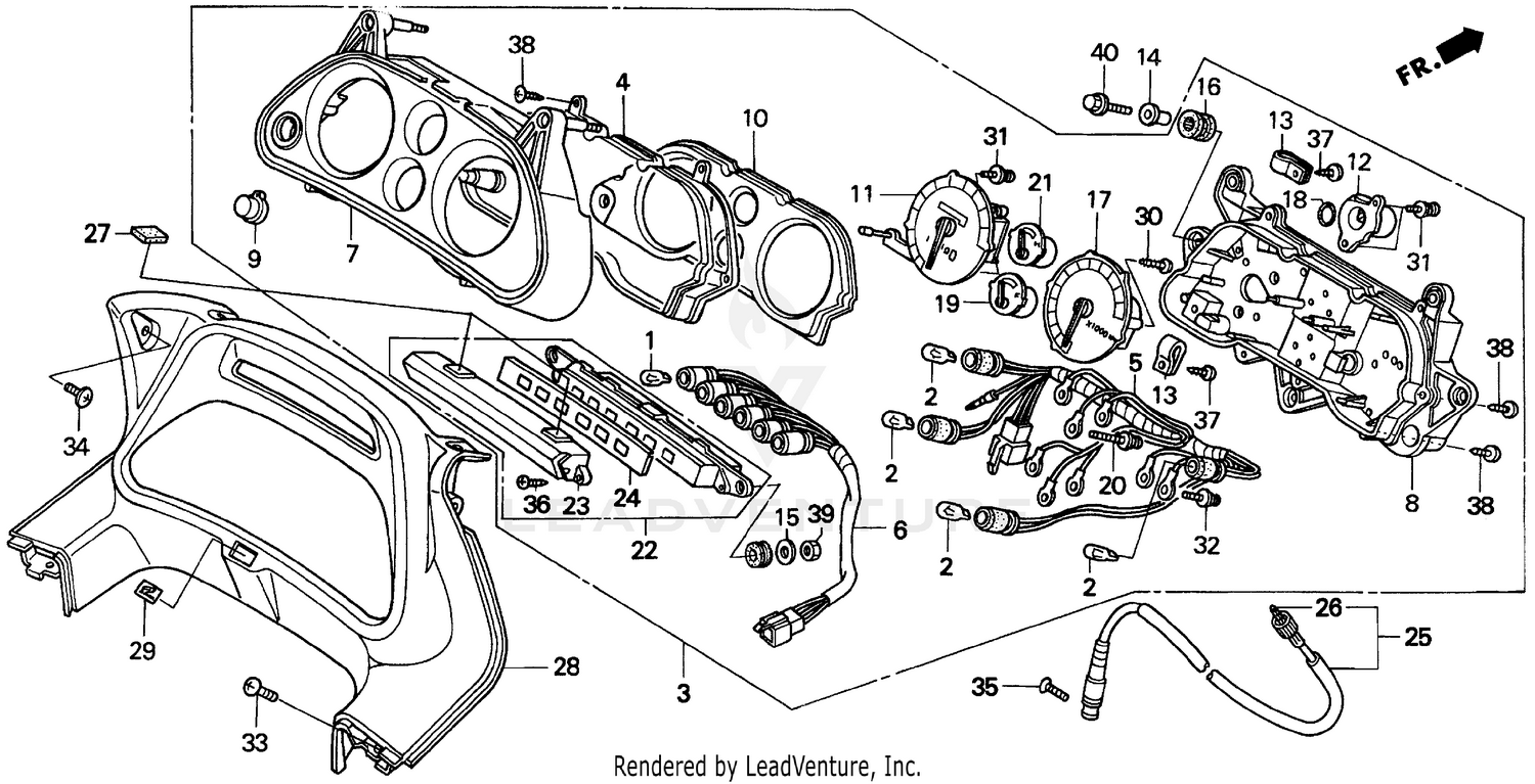 SPEEDOMETER + TACHOMETER