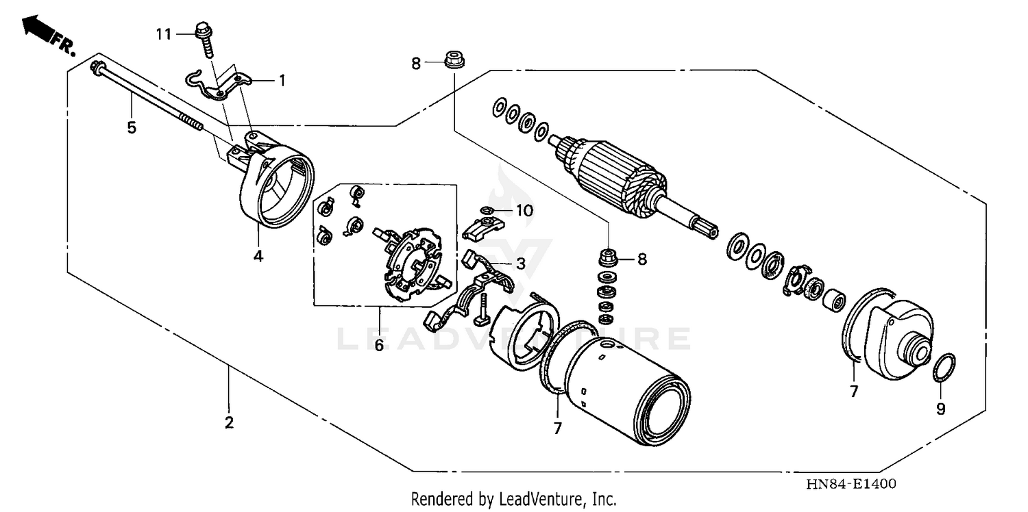 STARTER MOTOR