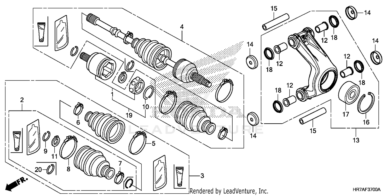 REAR KNUCKLE@REAR        DRIVESHAFT