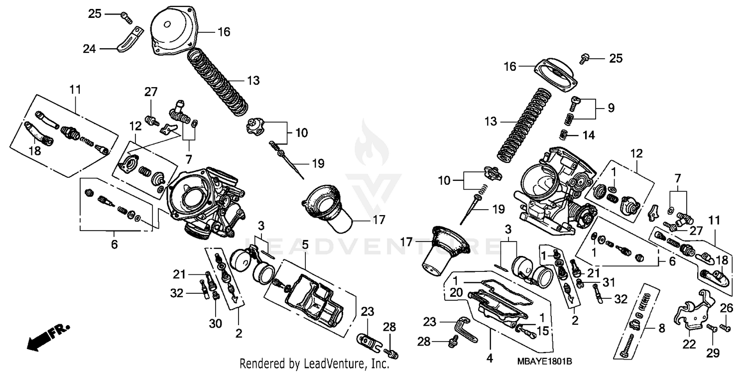 CARBURETOR (COMPONENTS)