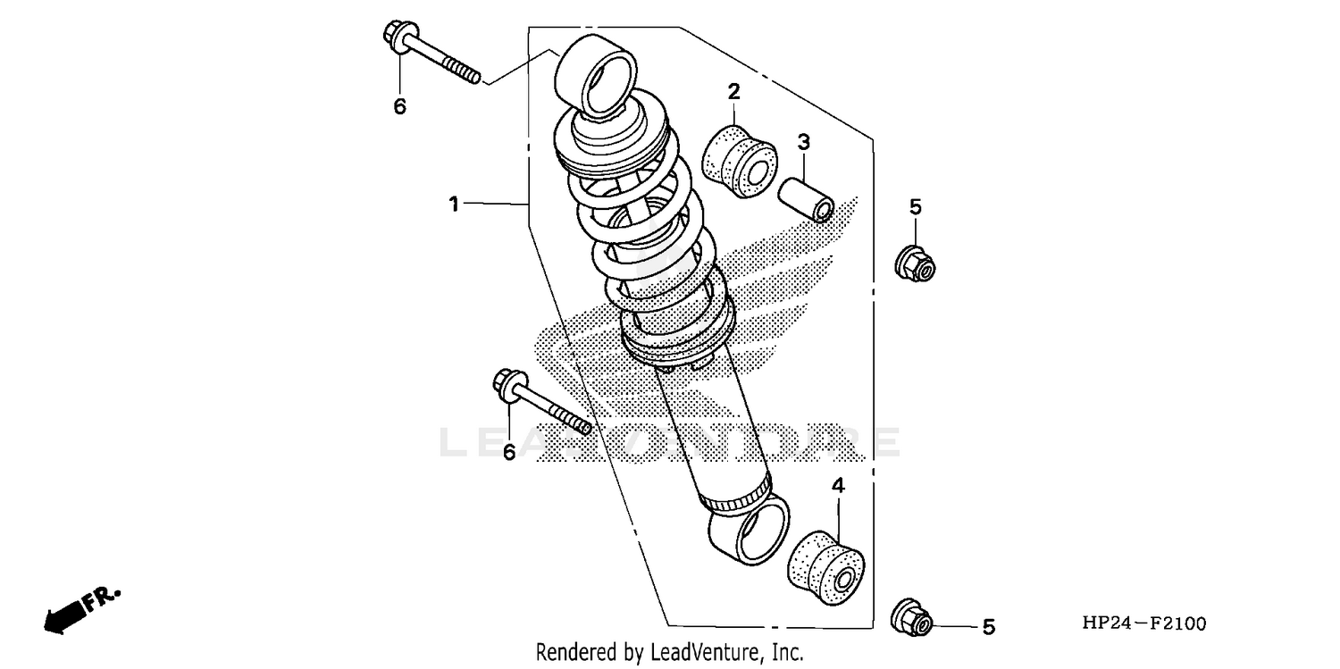REAR SHOCK ABSORBER