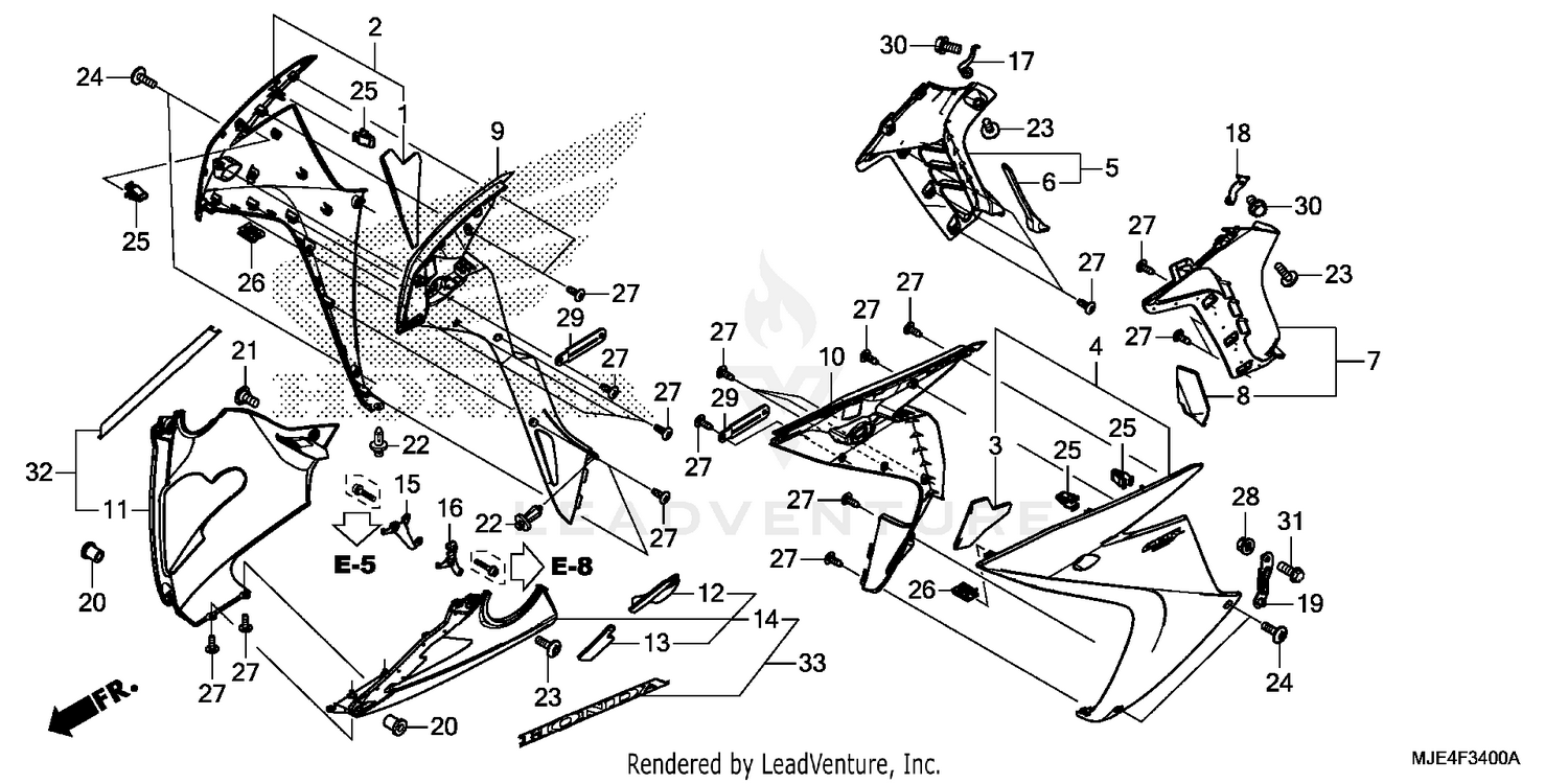 MIDDLE COWL@UNDER COWL