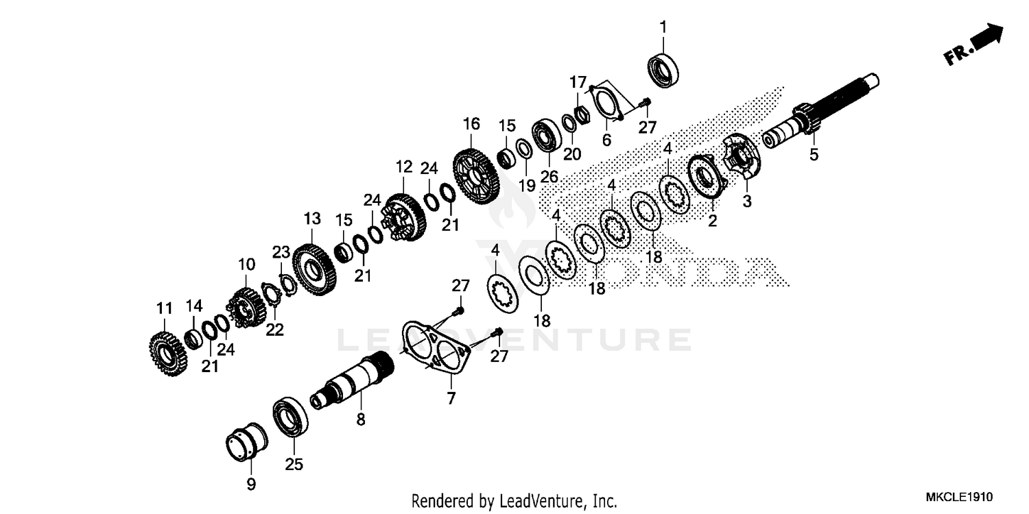 TRANSMISSION (MAINSHAFT)