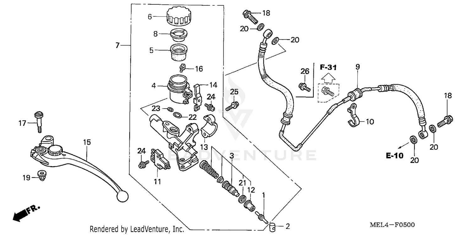 CLUTCH MASTER CYLINDER