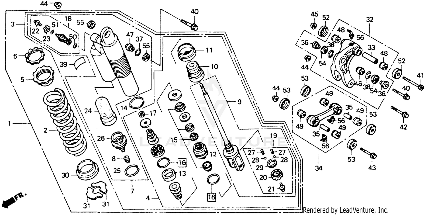 SHOCK ABSORBER 91-92