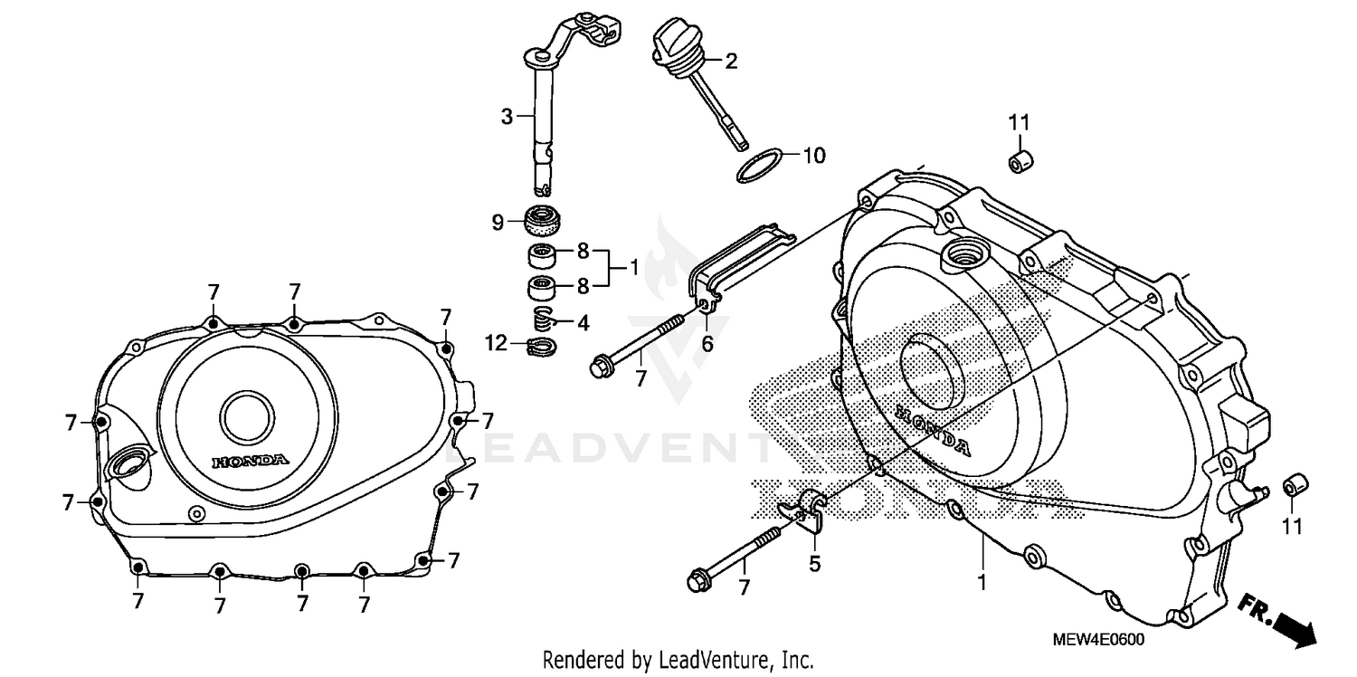 RIGHT CRANKCASE COVER