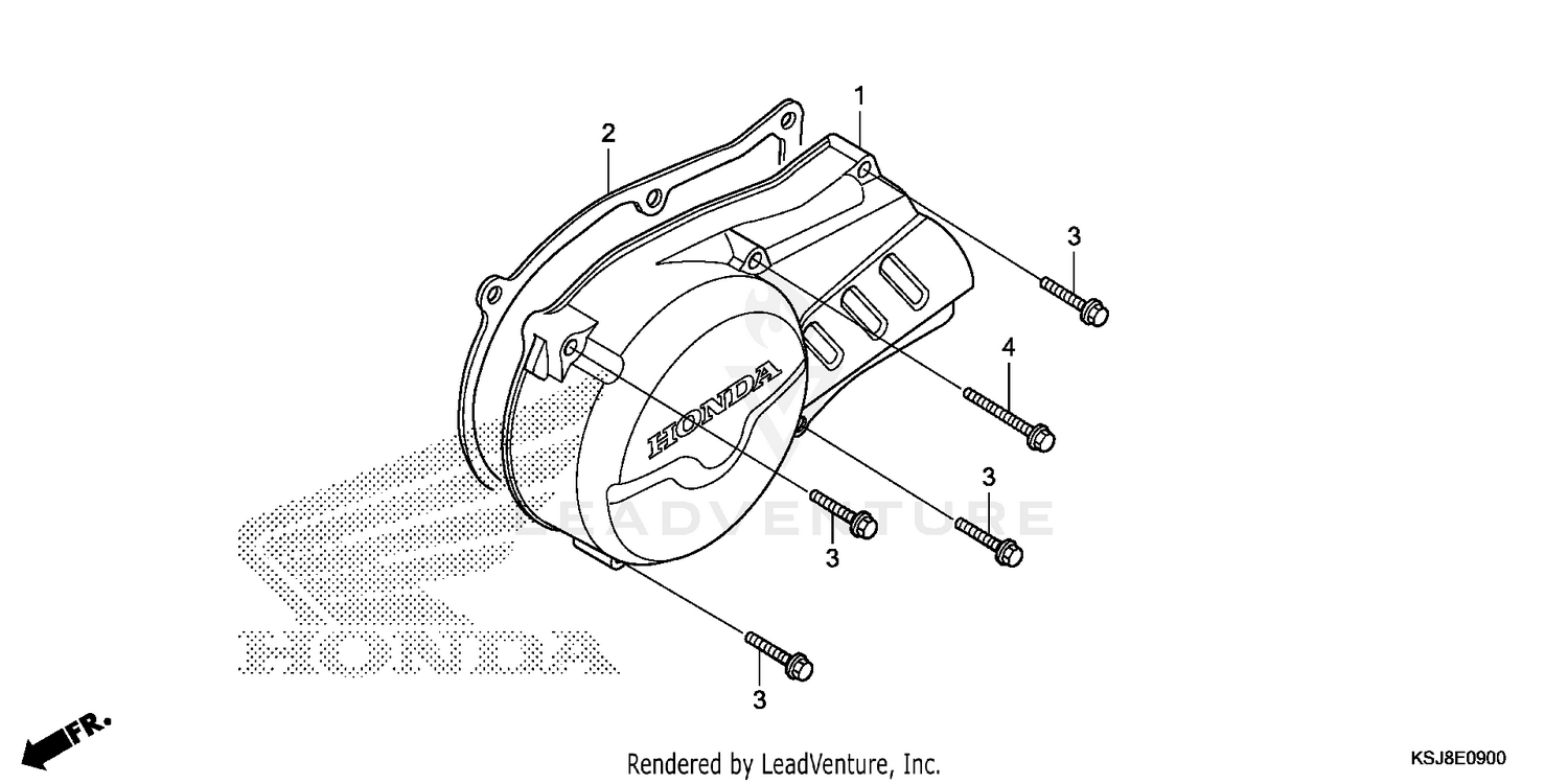 LEFT CRANKCASE COVER