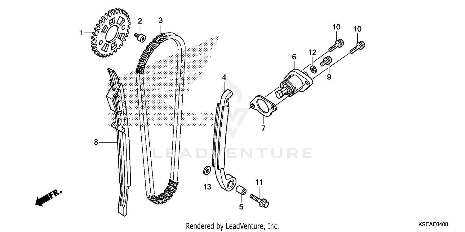 CAM CHAIN + TENSIONER