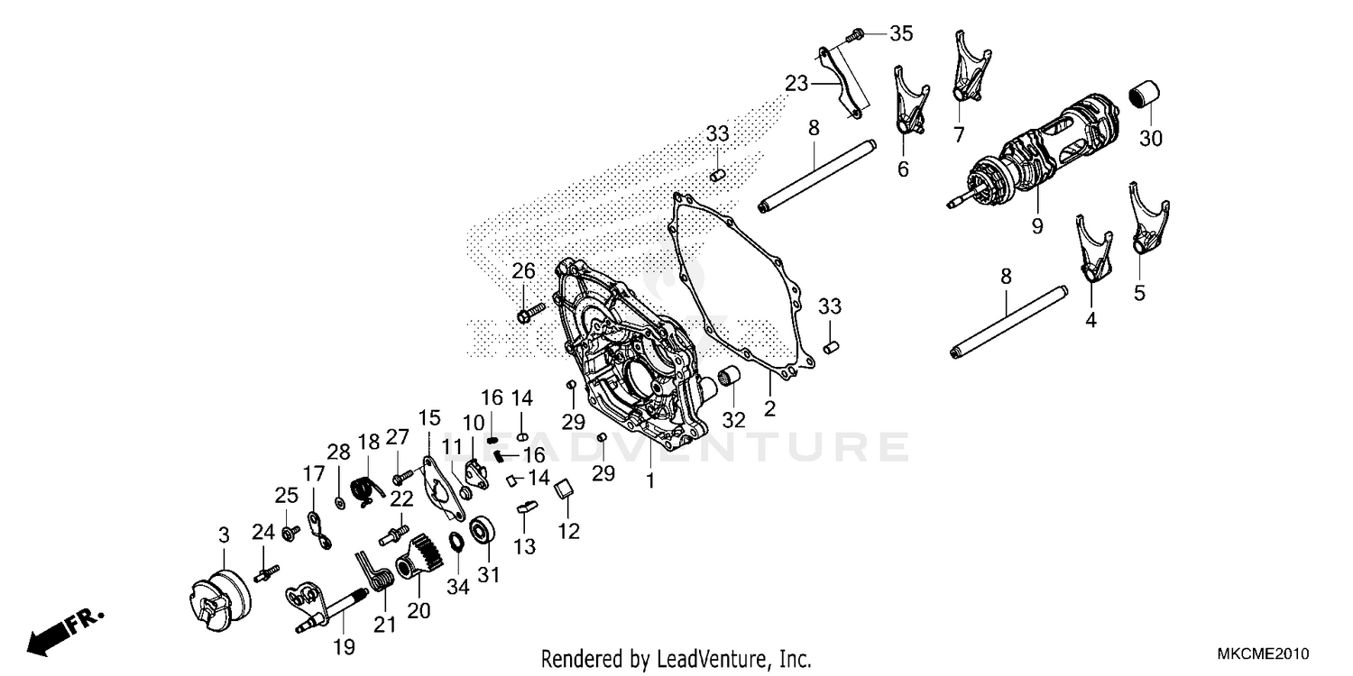 SHIFT DRUM@SHIFT FORK    (DCT)