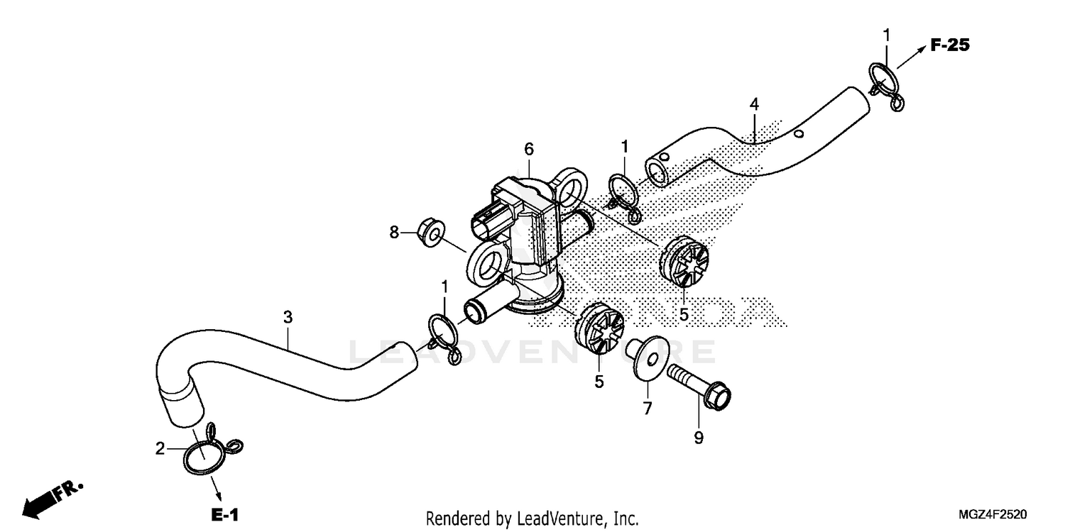 AIR INJECTION SOLENOID   VALVE