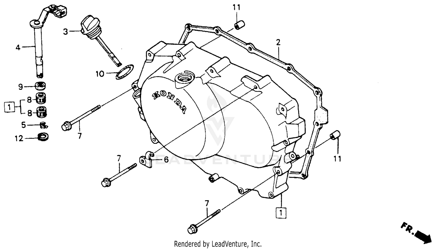 RIGHT CRANKCASE COVER