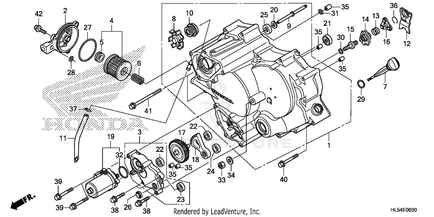 FRONT CRANKCASE COVER
