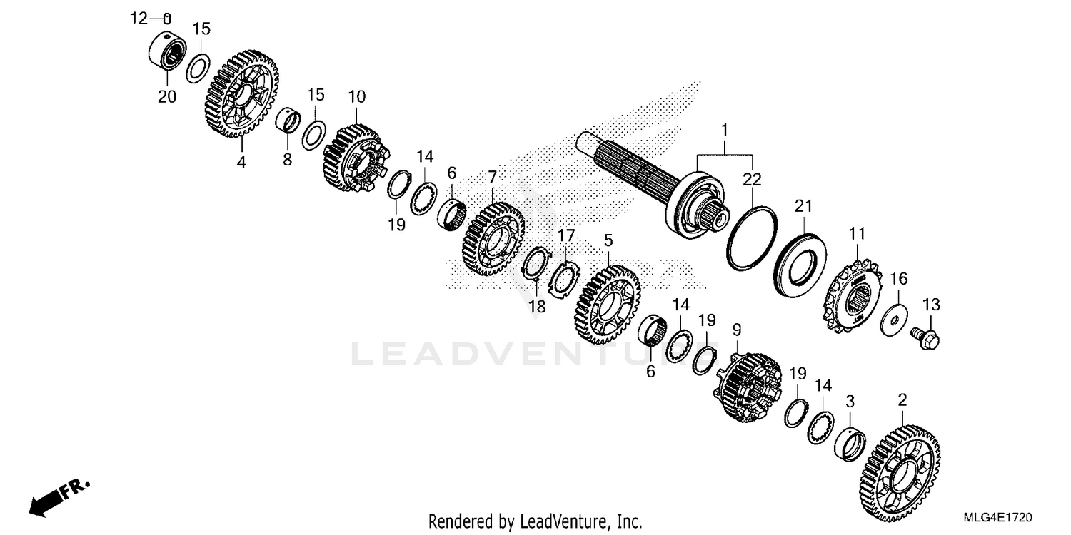 TRANSMISSION             (COUNTERSHAFT) (DCT)