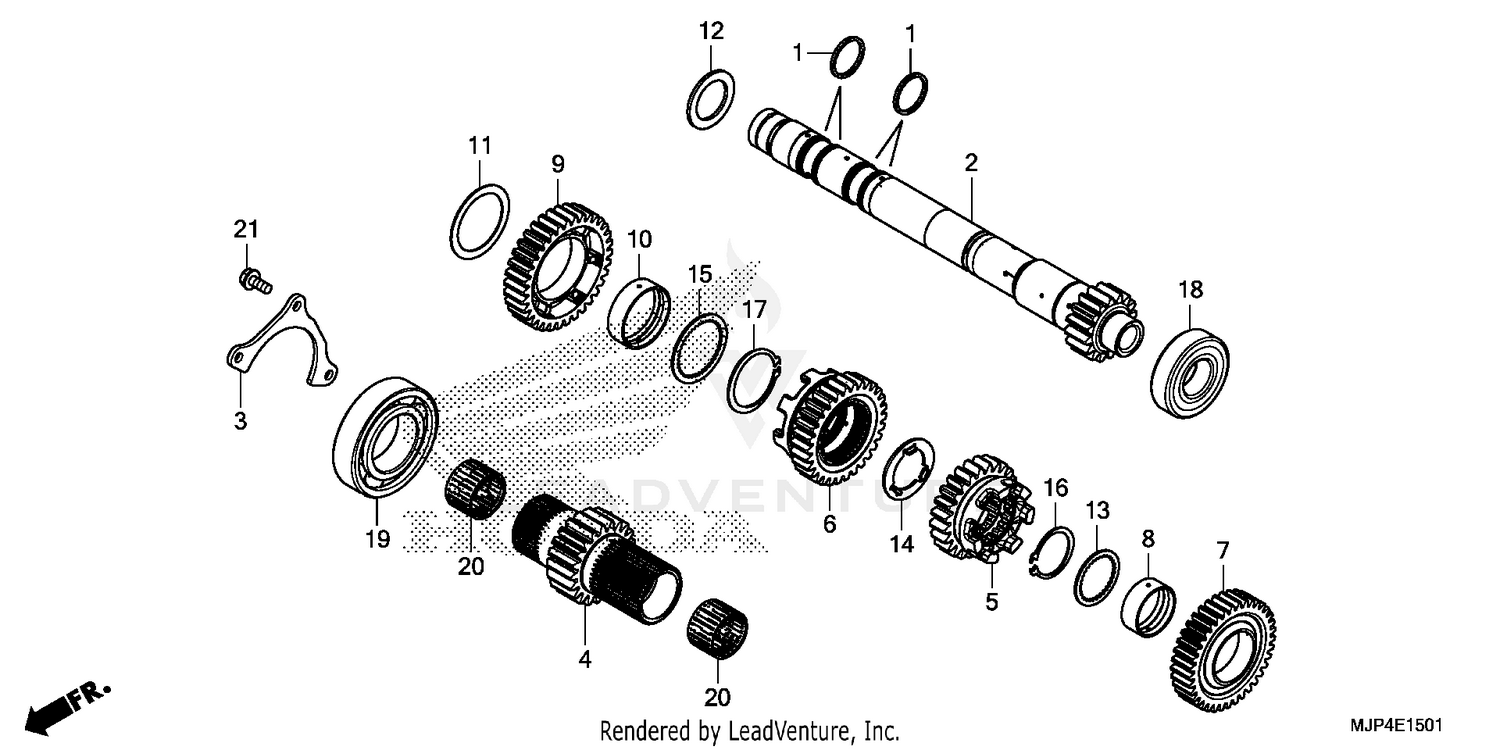 TRANSMISSION (MAINSHAFT) (2)