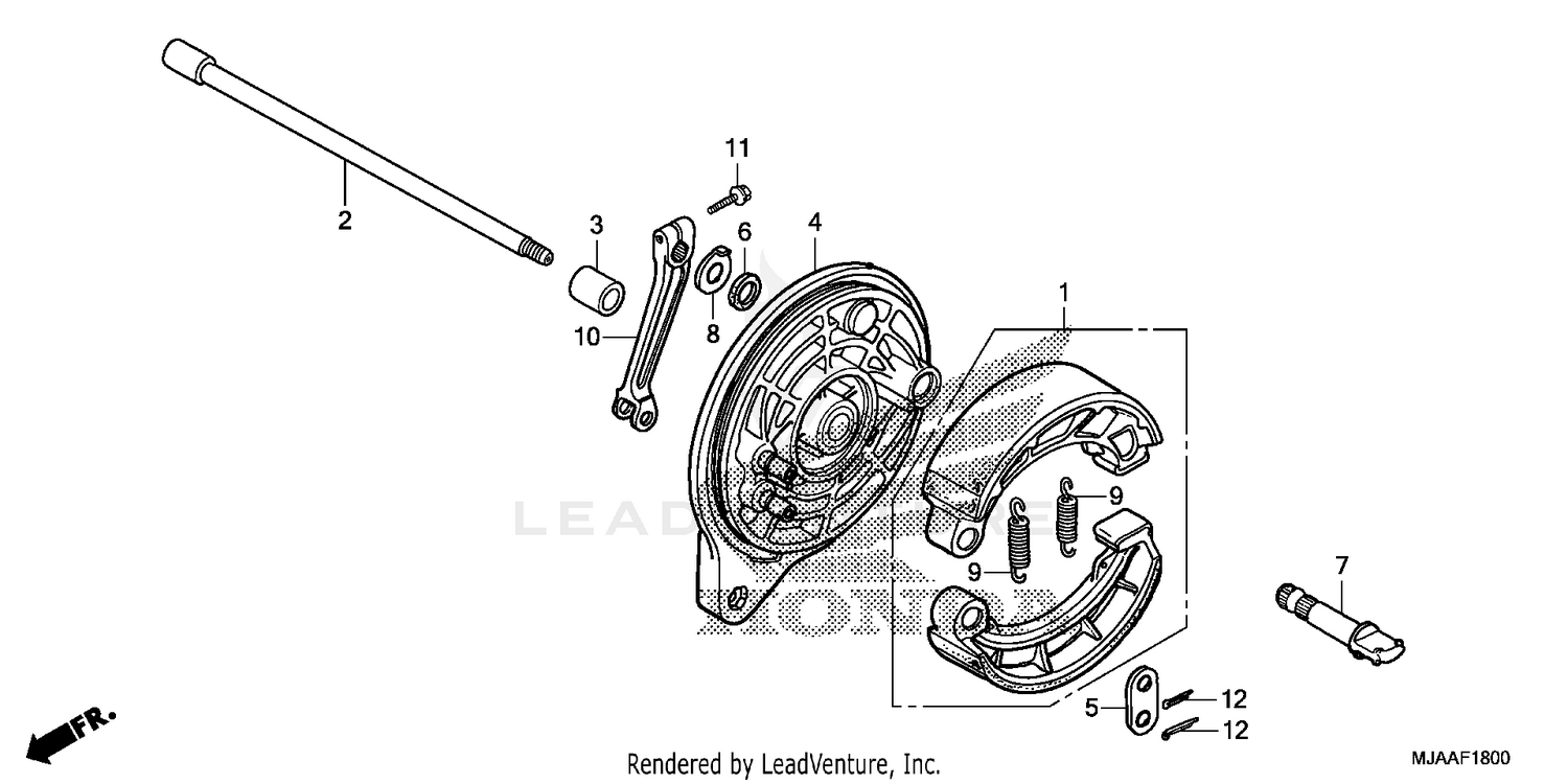 REAR BRAKE PANEL (1)