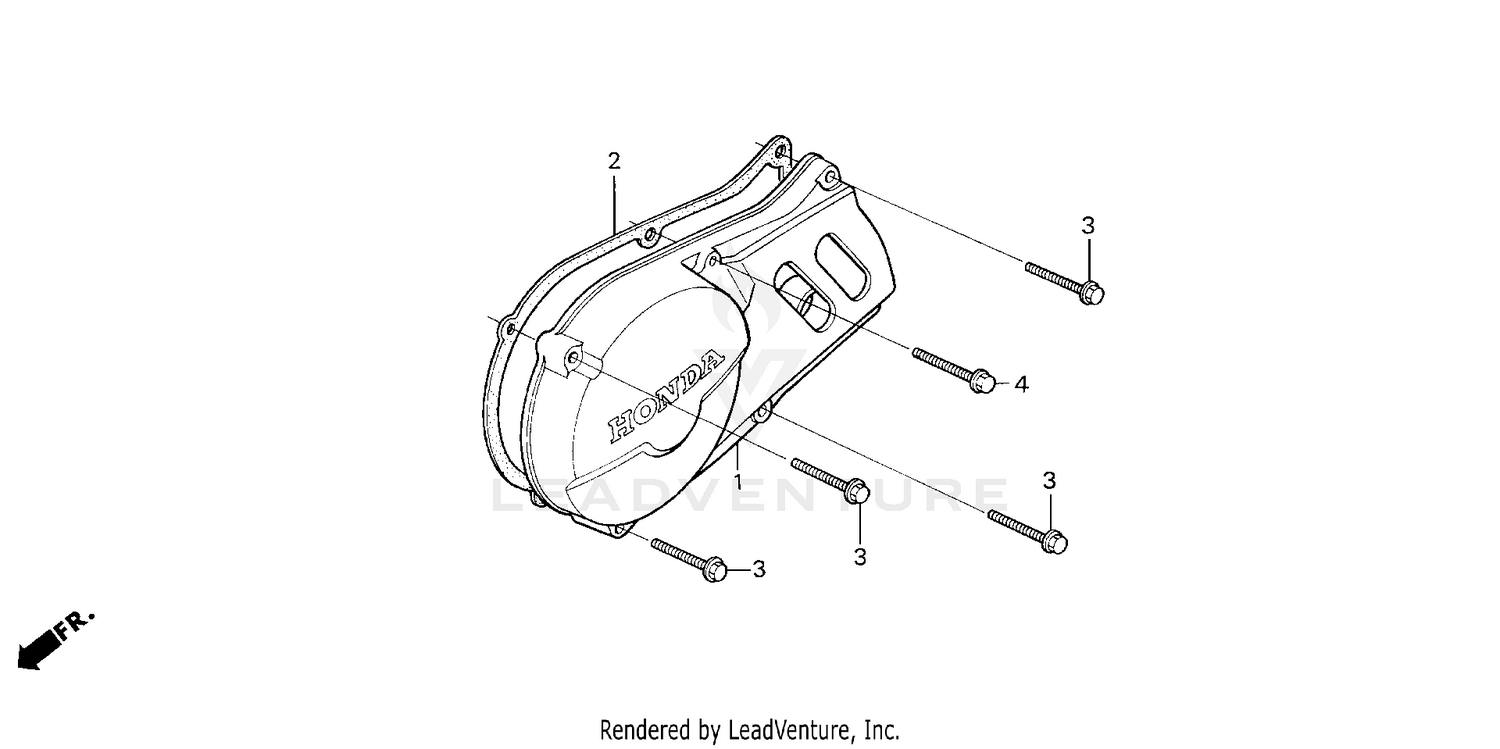 LEFT CRANKCASE COVER