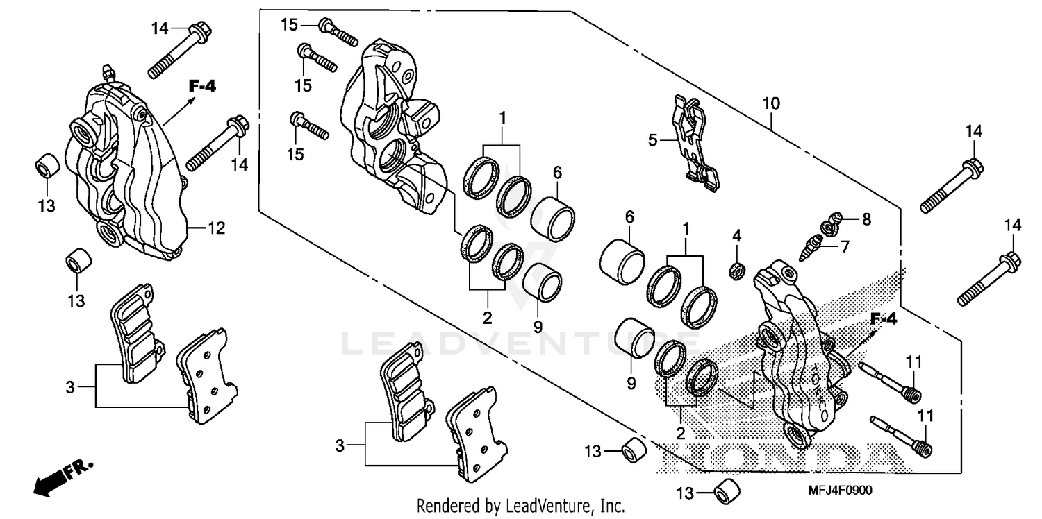 FRONT BRAKE CALIPER (1)