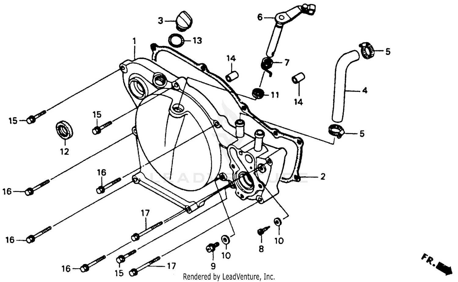 RIGHT CRANKCASE COVER