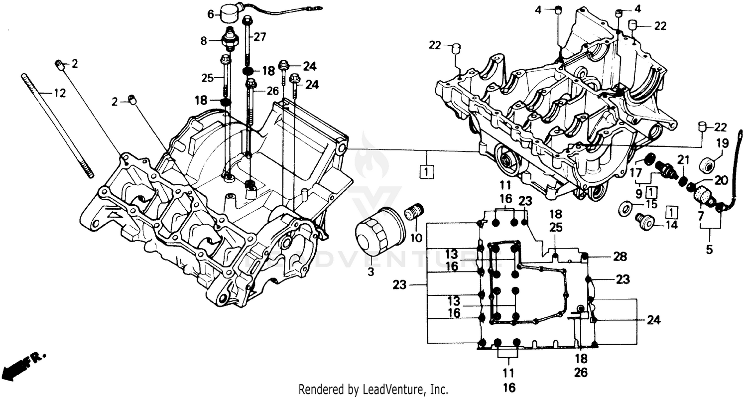 CRANKCASE SET