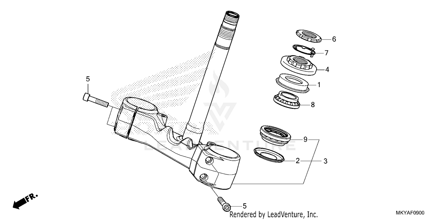 STEERING STEM (CB650RAC)