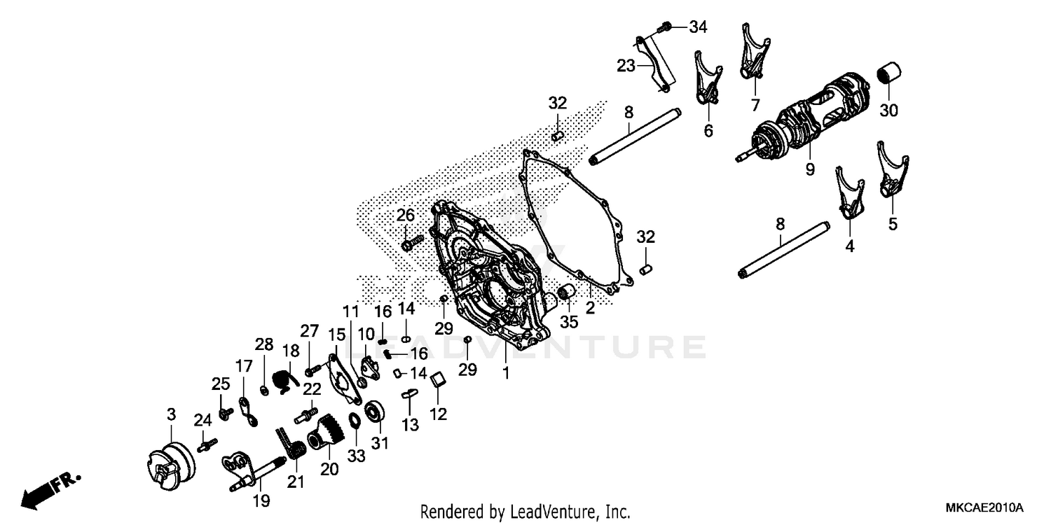 SHIFT DRUM@SHIFT FORK    (DCT)