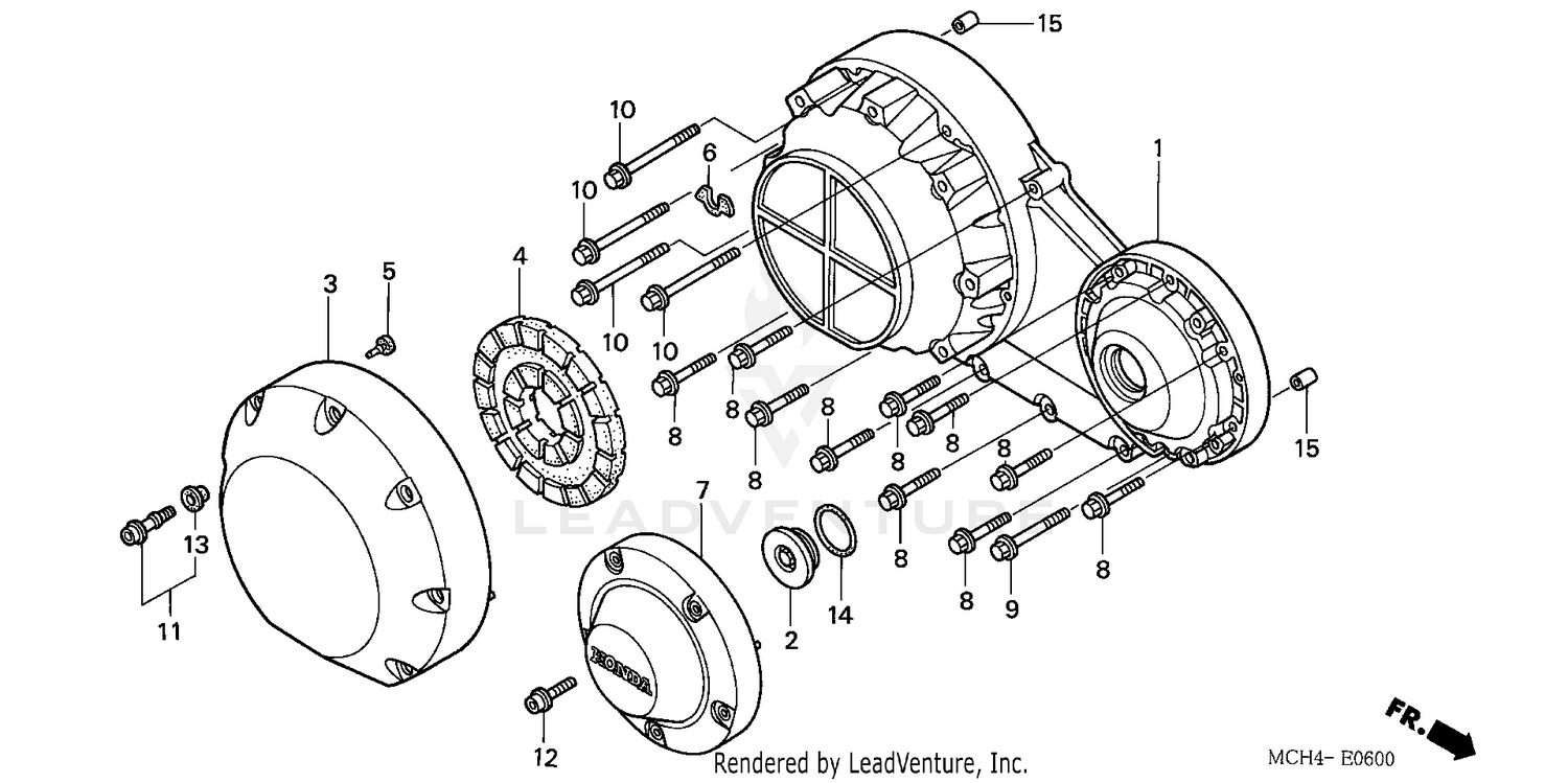 RIGHT CRANKCASE COVER