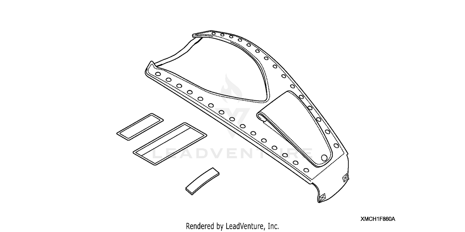 TANK BELT (LEATHER) (STUDDED)