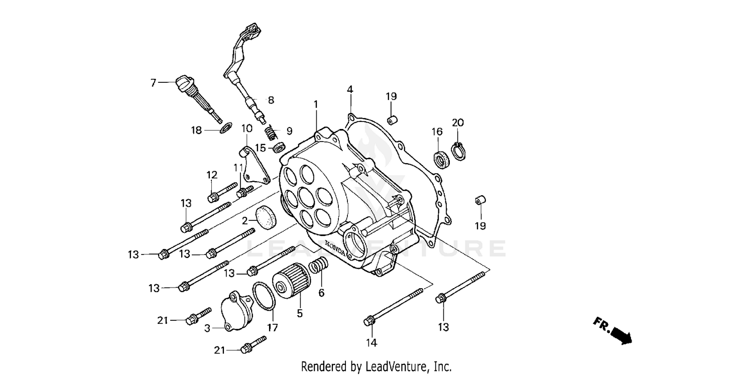 RIGHT CRANKCASE COVER