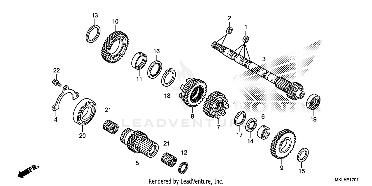 TRANSMISSION (MAINSHAFT)