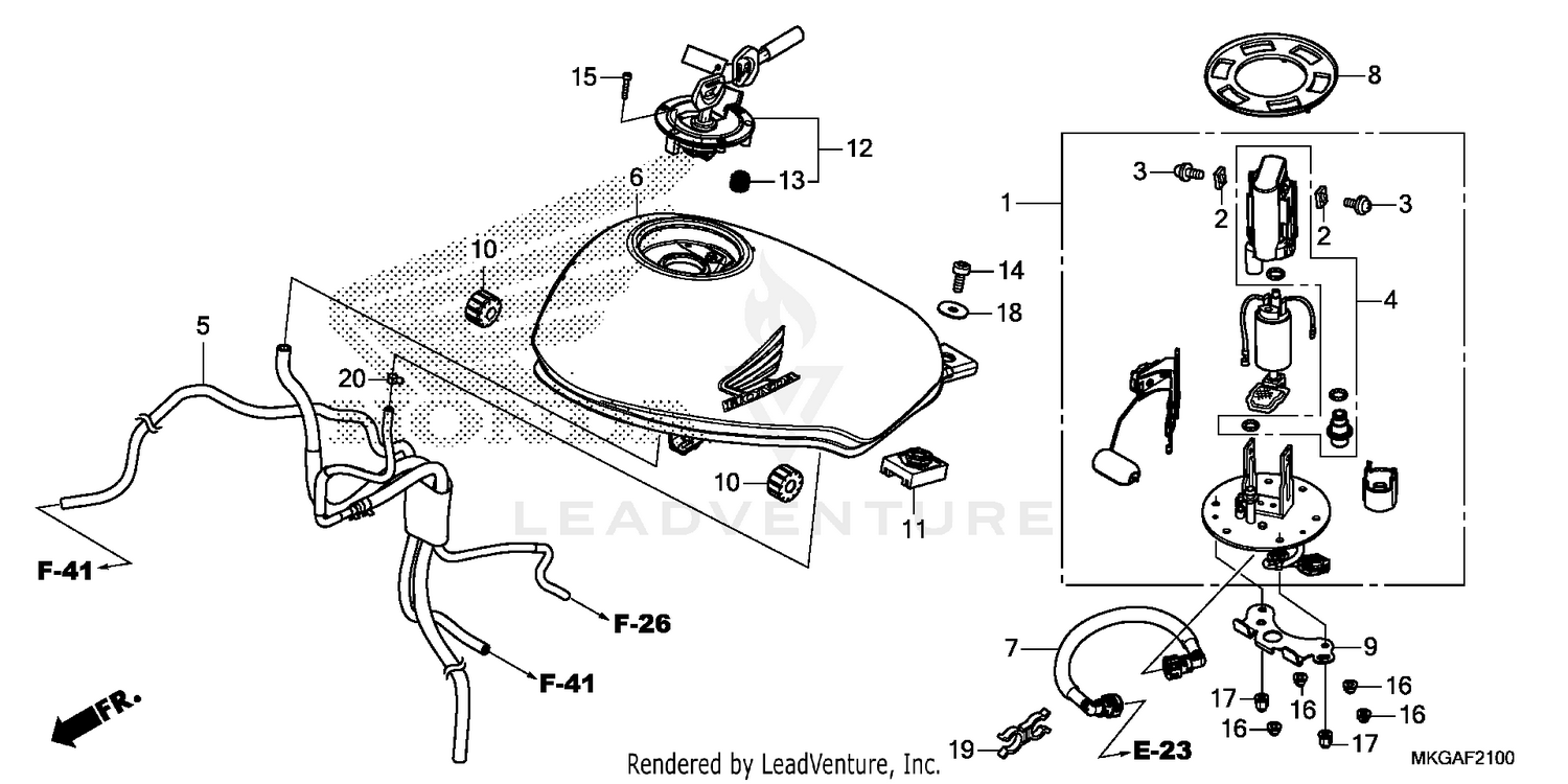 FUEL TANK@FUEL PUMP