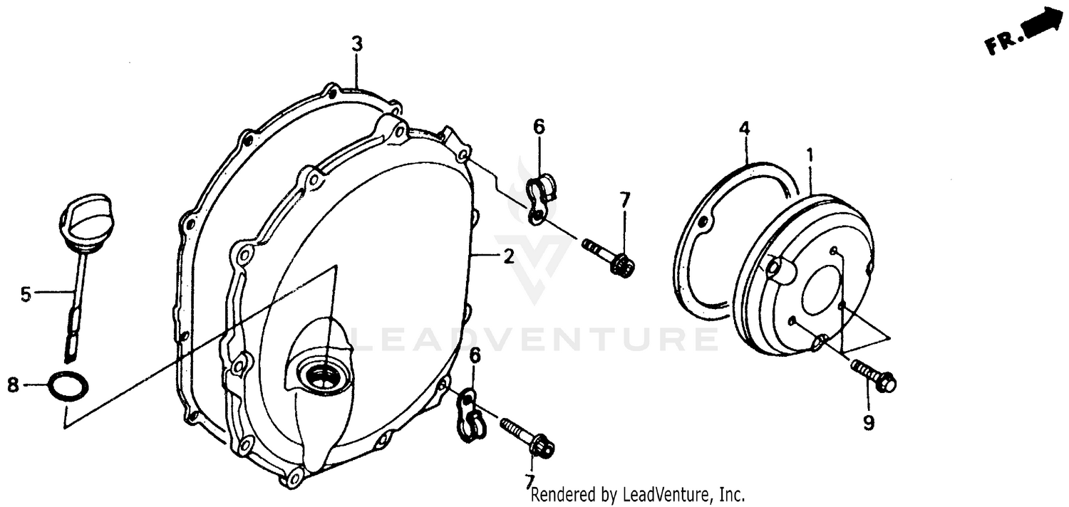 RIGHT CRANKCASE COVER