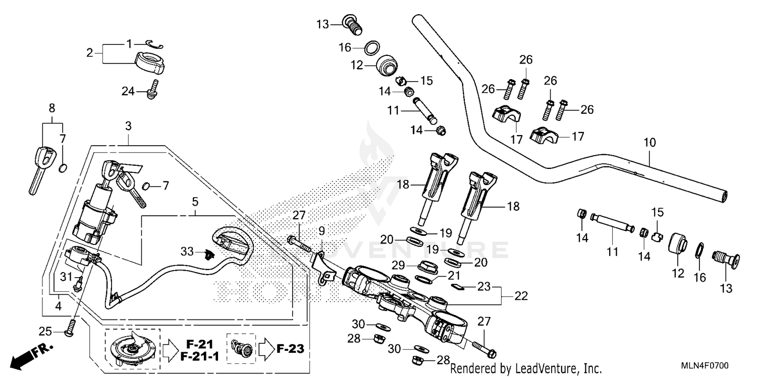 HANDLEBAR@TOP BRIDGE