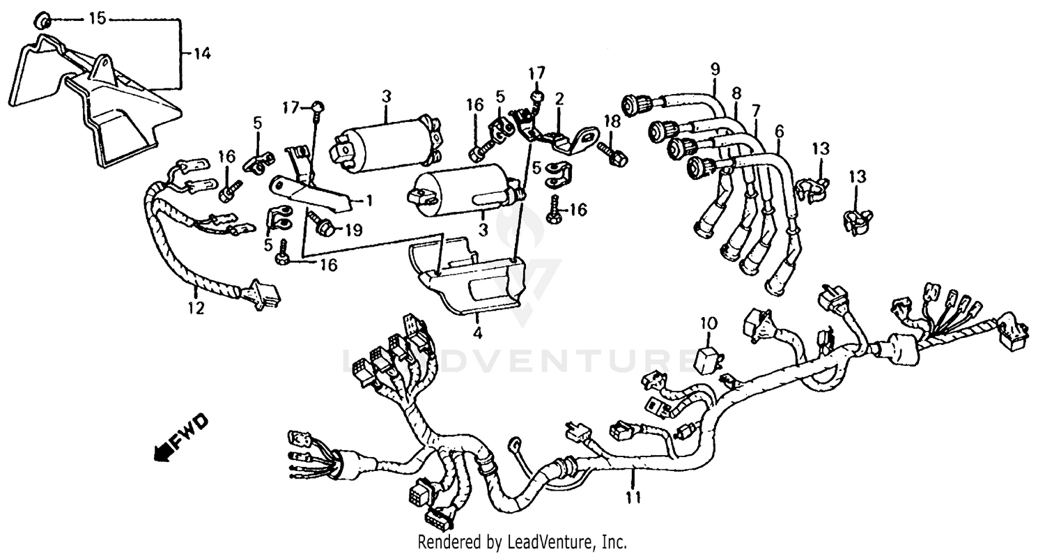WIRE HARNESS + IGNITION COIL