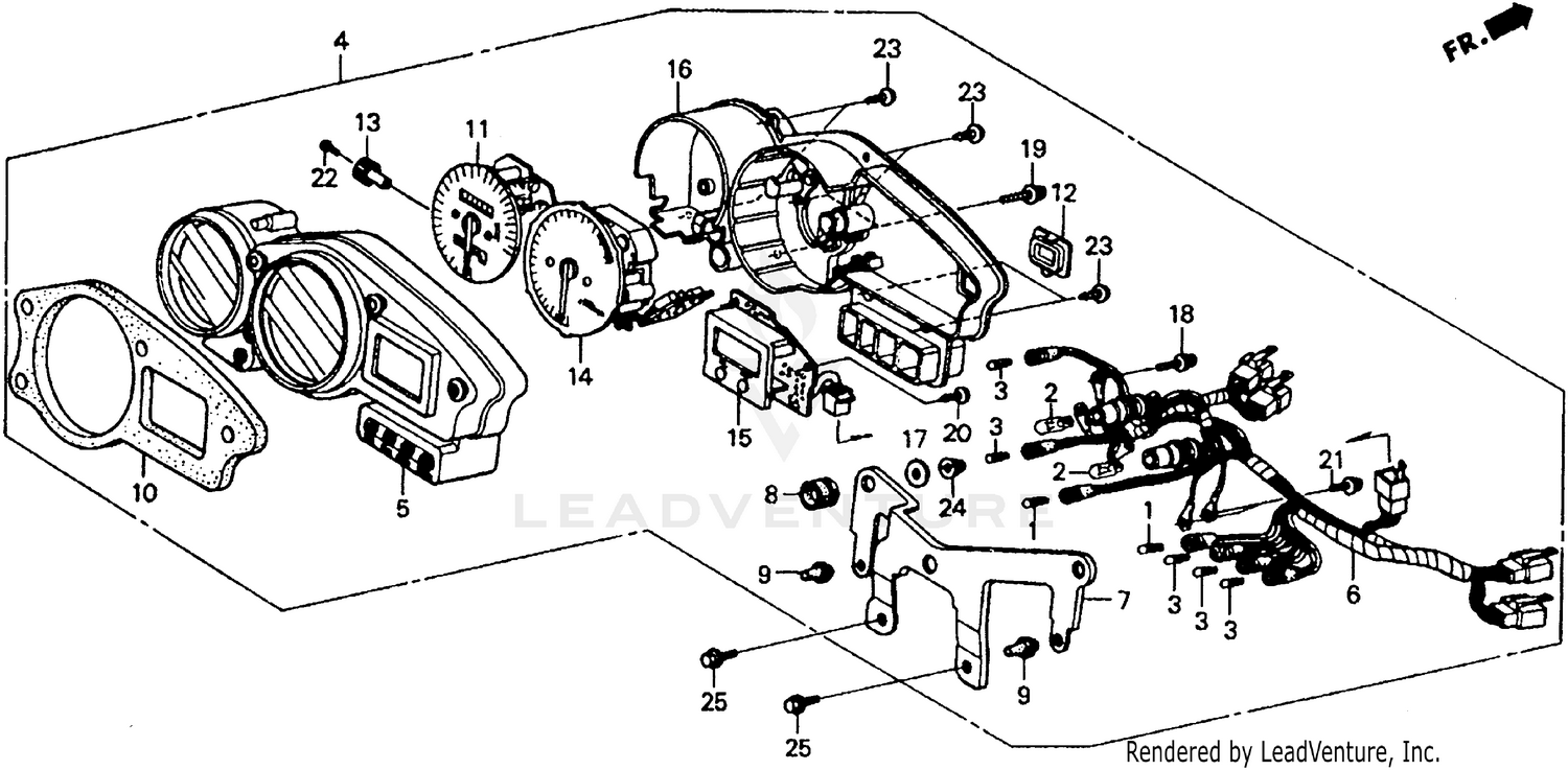 SPEEDOMETER + TACHOMETER
