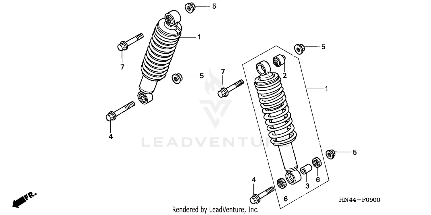 FRONT SHOCK ABSORBER