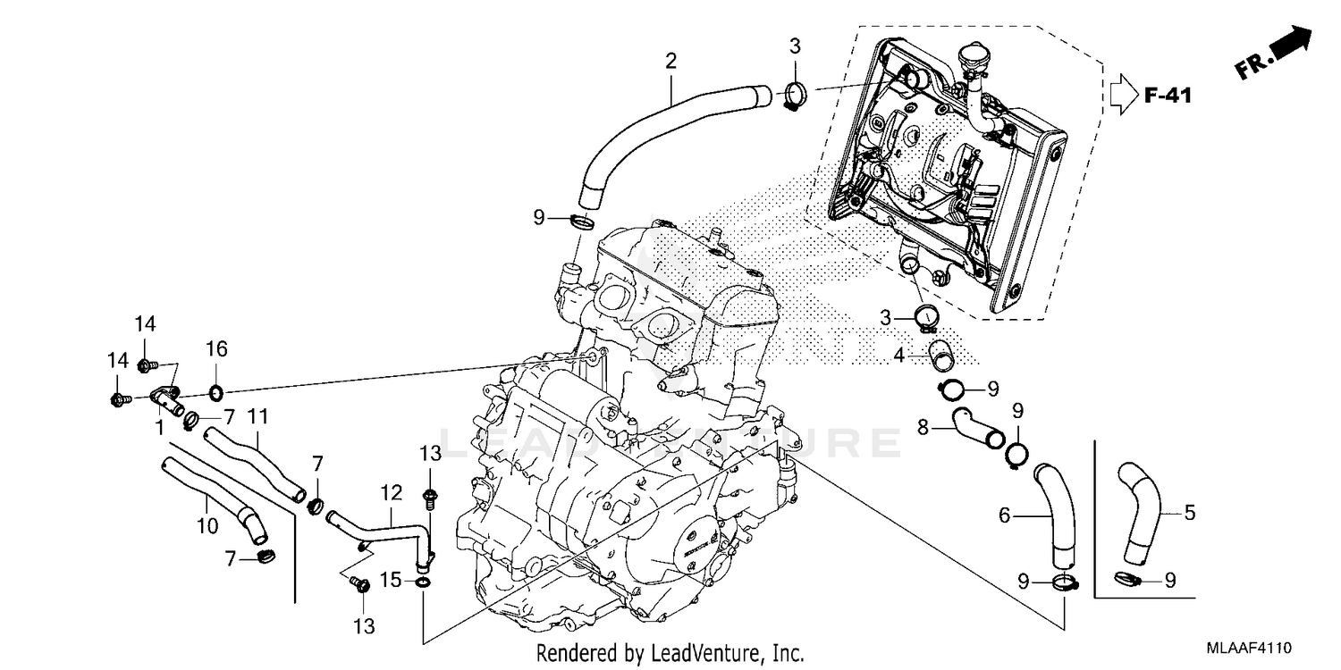 RADIATOR HOSE@WATER PIPE