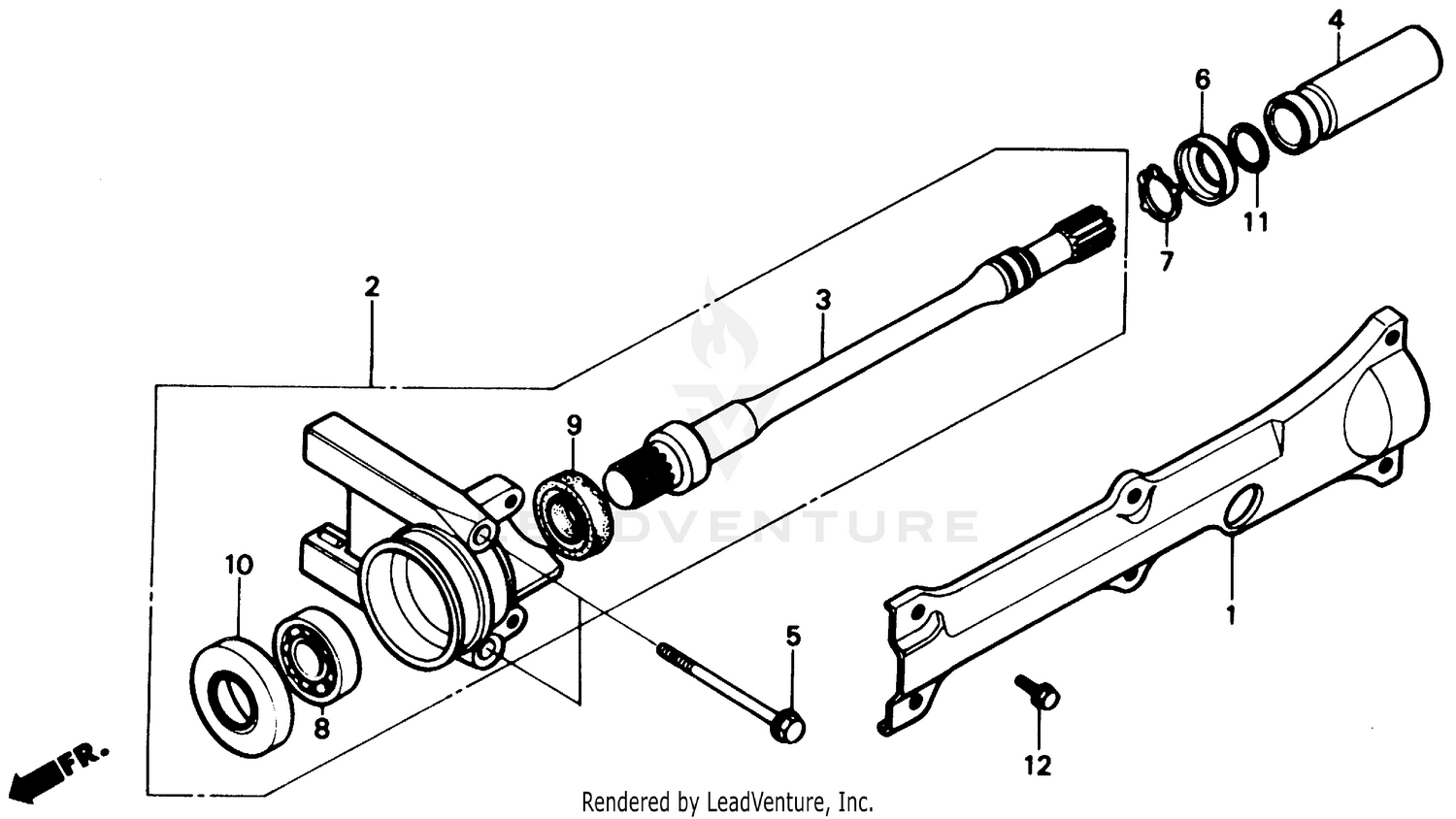 FRONT DRIVE SHAFT